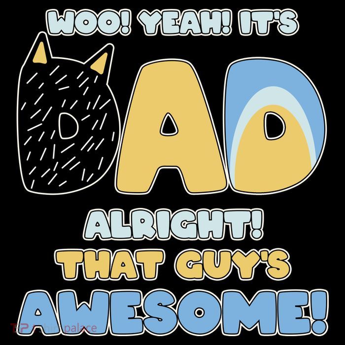 Fathers Day Woo Yeah Its Dad Alright That Guys Awesome Stripe Pom Pom Beanie