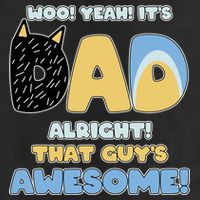 Fathers Day Woo Yeah Its Dad Alright That Guys Awesome Adult Drive Performance Visor