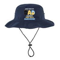 Fathers Day Woo Yeah Its Dad Alright That Guys Awesome Legacy Cool Fit Booney Bucket Hat