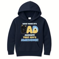 Fathers Day Woo Yeah Its Dad Alright That Guys Awesome Kids Hoodie