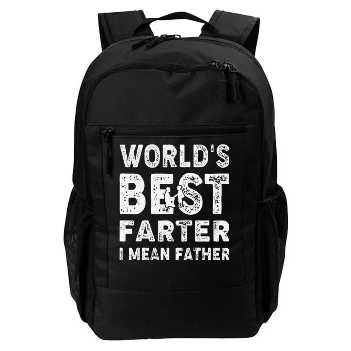 Father's Day World's Best Farter I Mean Father Daily Commute Backpack