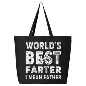 Father's Day World's Best Farter I Mean Father 25L Jumbo Tote