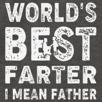 Father's Day World's Best Farter I Mean Father Vector Backpack