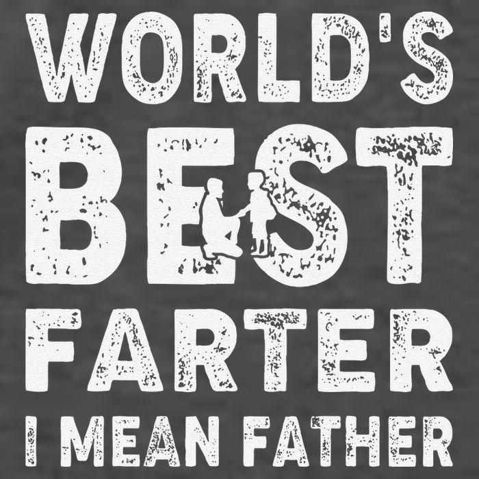 Father's Day World's Best Farter I Mean Father Vector Backpack