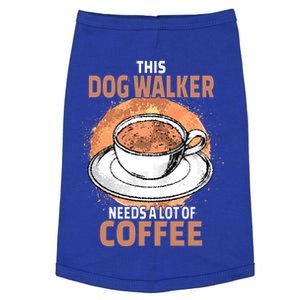 Funny Dog Walker Coffee Cool Gift Doggie Tank