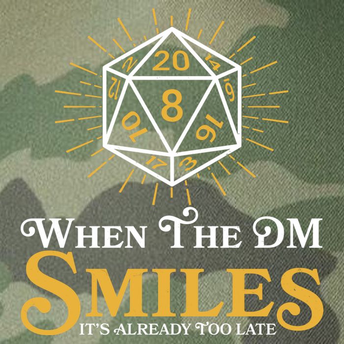 Funny DnD When The DM Smiles It's Already Too Late Legacy Tie Dye Trucker Hat