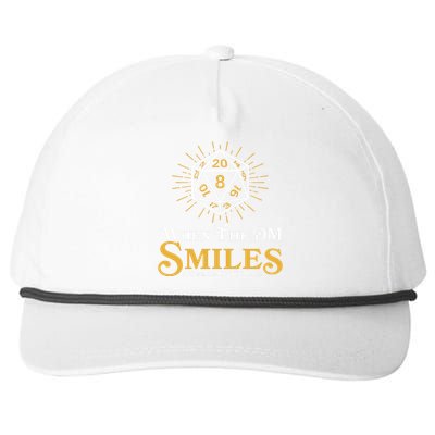 Funny DnD When The DM Smiles It's Already Too Late Snapback Five-Panel Rope Hat