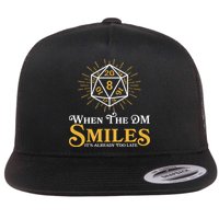 Funny DnD When The DM Smiles It's Already Too Late Flatbill Hat