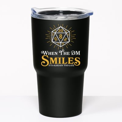 Funny DnD When The DM Smiles It's Already Too Late Tumbler