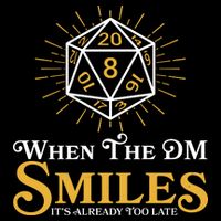 Funny DnD When The DM Smiles It's Already Too Late Wool Snapback Cap