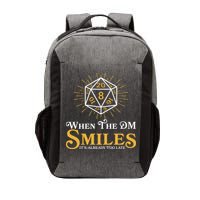 Funny DnD When The DM Smiles It's Already Too Late Vector Backpack