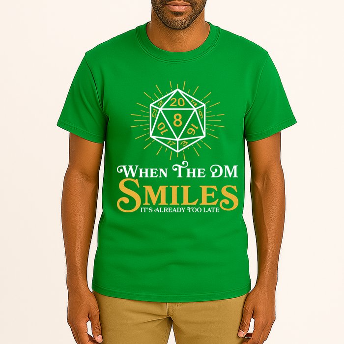 Funny DnD When The DM Smiles It's Already Too Late Tall T-Shirt