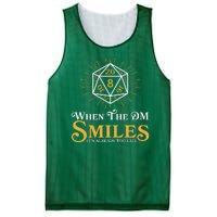 Funny DnD When The DM Smiles It's Already Too Late Mesh Reversible Basketball Jersey Tank