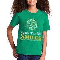 Funny DnD When The DM Smiles It's Already Too Late Kids T-Shirt