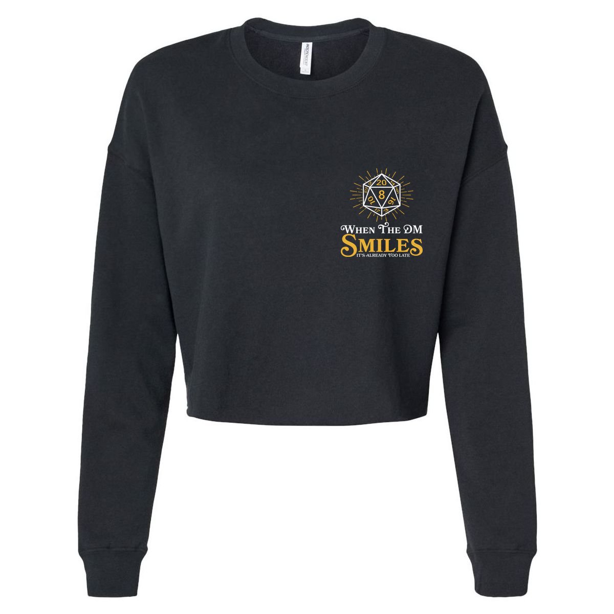 Funny DnD When The DM Smiles It's Already Too Late Full Zip Hoodie