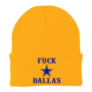 Fuck Dallas Western Style Design Knit Cap Winter Beanie