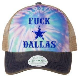 Fuck Dallas Western Style Design Legacy Tie Dye Trucker Hat