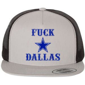 Fuck Dallas Western Style Design Flat Bill Trucker Hat