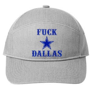 Fuck Dallas Western Style Design 7-Panel Snapback Hat