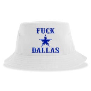 Fuck Dallas Western Style Design Sustainable Bucket Hat