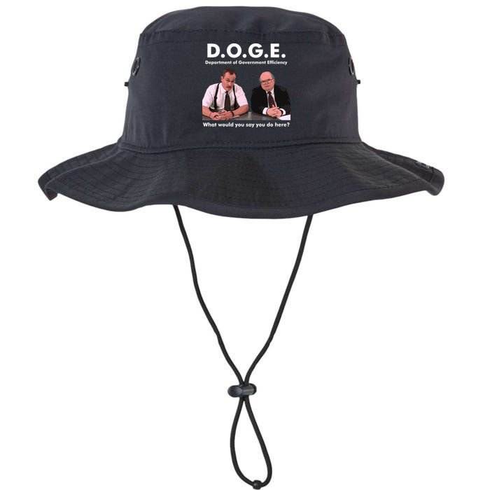 Funny D.O.G.E. What Would You Say You Do Here? Bucket Hat