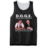 Funny D.O.G.E. What Would You Say You Do Here? Mesh Reversible Basketball Jersey Tank
