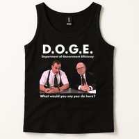 Funny D.O.G.E. What Would You Say You Do Here? Tank Top