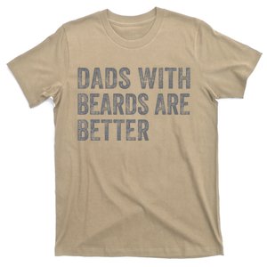 Funny Dads With Beards Are Better Fathers Valentines Day T-Shirt