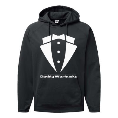 funny Daddy Warbucks from Annie Tuxedo Performance Fleece Hoodie