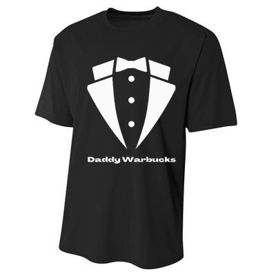 funny Daddy Warbucks from Annie Tuxedo Performance Sprint T-Shirt