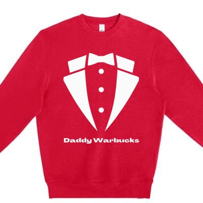 funny Daddy Warbucks from Annie Tuxedo Premium Crewneck Sweatshirt