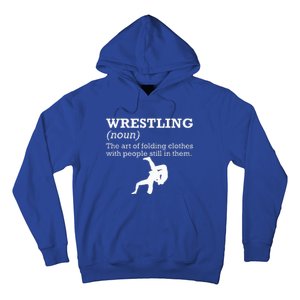 Funny Definition Wrestling Wrestler Hoodie