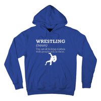 Funny Definition Wrestling Wrestler Hoodie