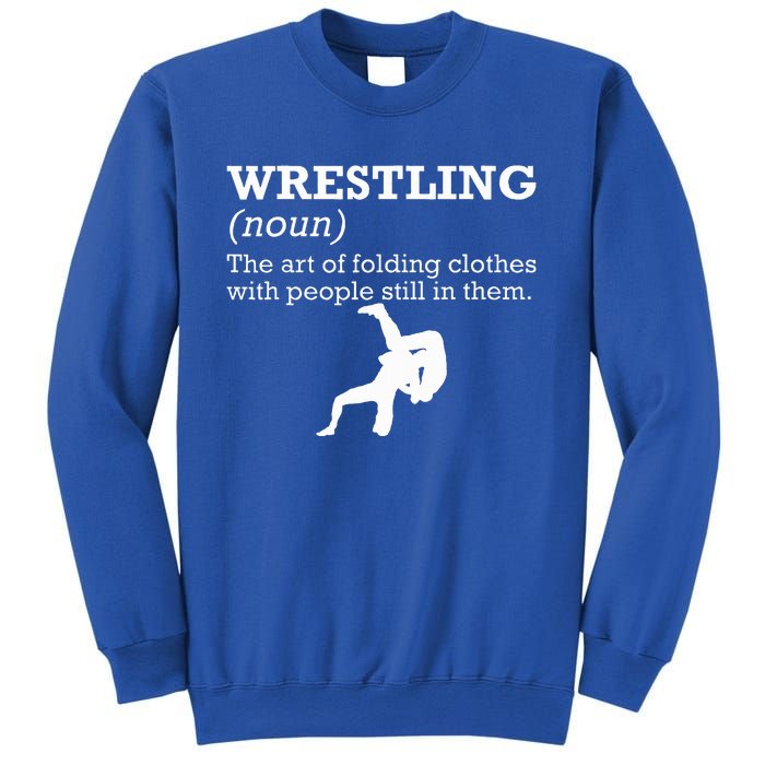 Funny Definition Wrestling Wrestler Sweatshirt