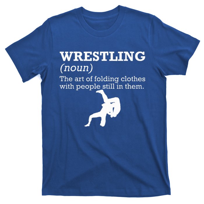 Funny Definition Wrestling Wrestler T-Shirt