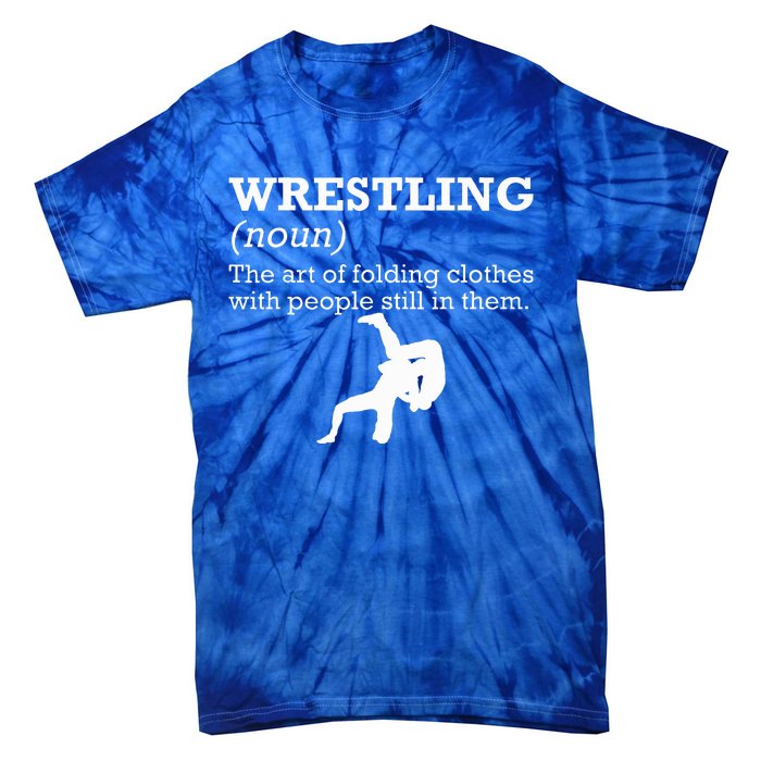 Funny Definition Wrestling Wrestler Tie-Dye T-Shirt