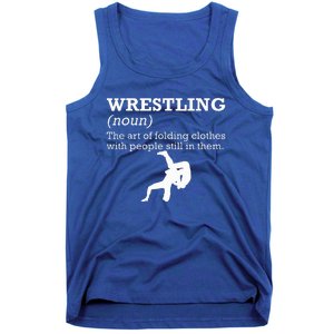 Funny Definition Wrestling Wrestler Tank Top