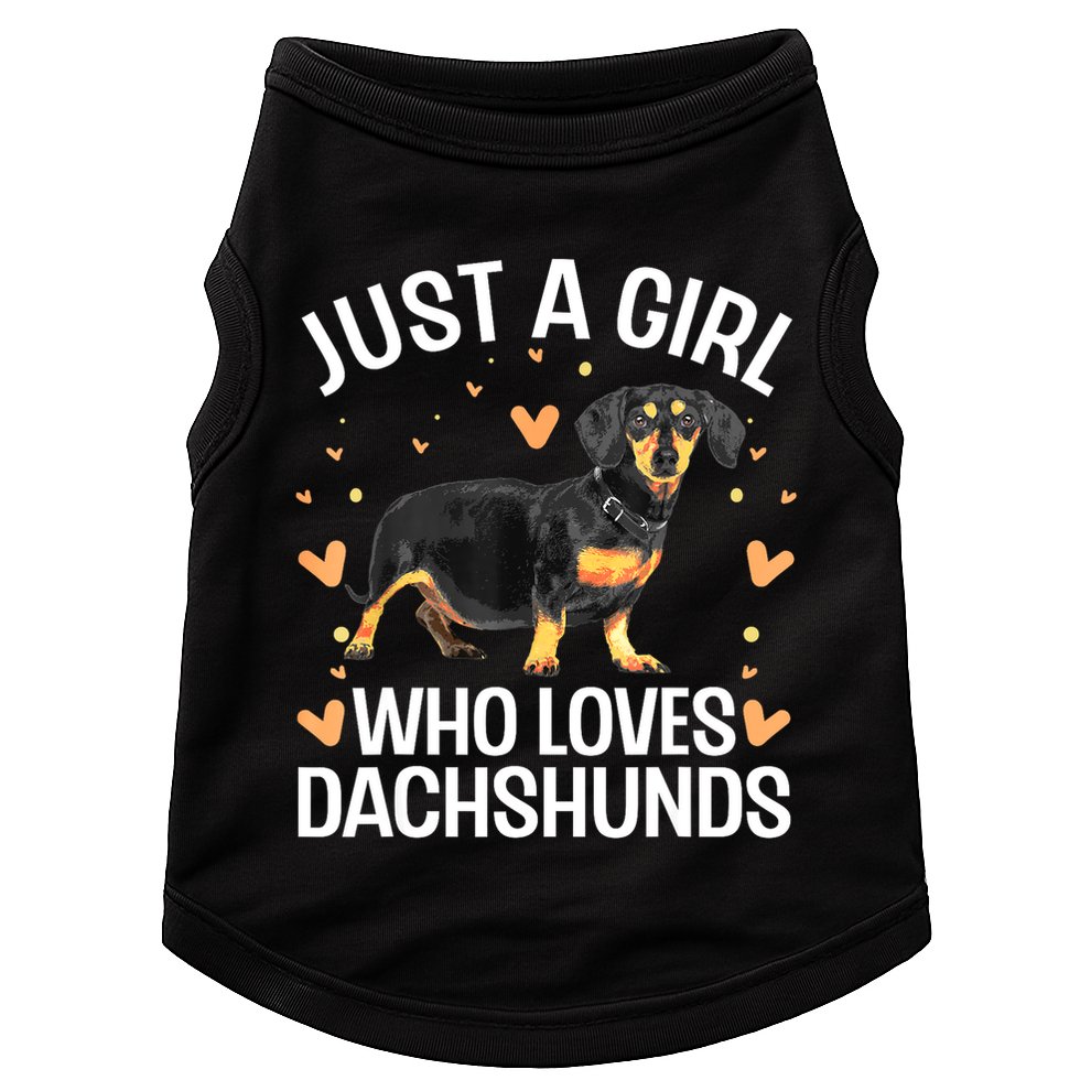 Funny Dachshund Wiener Dog Lover Gift Doggie Tank