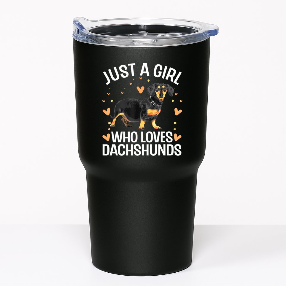 Funny Dachshund Wiener Dog Lover Gift Tumbler