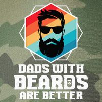 Funny Dads With Beards Are Better Dad Joke Fathers Day Legacy Tie Dye Trucker Hat