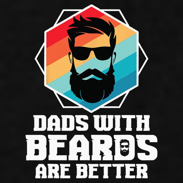 Funny Dads With Beards Are Better Dad Joke Fathers Day Ladies PosiCharge Tri-Blend Wicking Tank