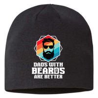 Funny Dads With Beards Are Better Dad Joke Fathers Day Sustainable Beanie