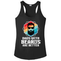 Funny Dads With Beards Are Better Dad Joke Fathers Day Ladies PosiCharge Competitor Racerback Tank