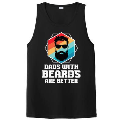 Funny Dads With Beards Are Better Dad Joke Fathers Day PosiCharge Competitor Tank