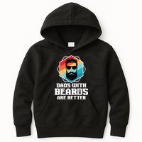 Funny Dads With Beards Are Better Dad Joke Fathers Day Kids Hoodie