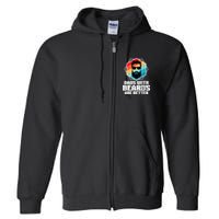Funny Dads With Beards Are Better Dad Joke Fathers Day Full Zip Hoodie