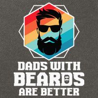 Funny Dads With Beards Are Better Dad Joke Fathers Day Cotton Canvas Backpack