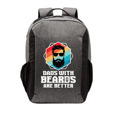 Funny Dads With Beards Are Better Dad Joke Fathers Day Vector Backpack