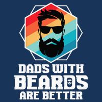 Funny Dads With Beards Are Better Dad Joke Fathers Day Infant Baby Jersey Bodysuit