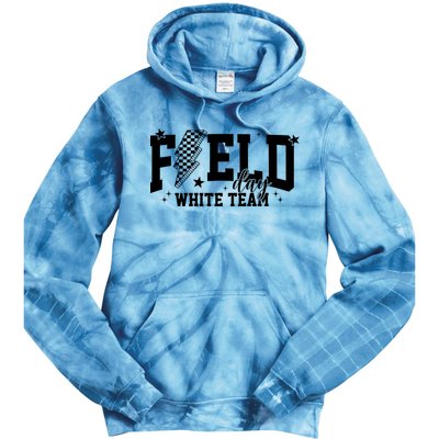 Field Day White Color Team Field Trip Tie Dye Hoodie